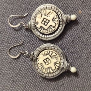 Women's beaded earrings.